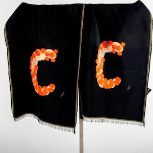 Original Vintage Erte Silk Scarf ‘C’