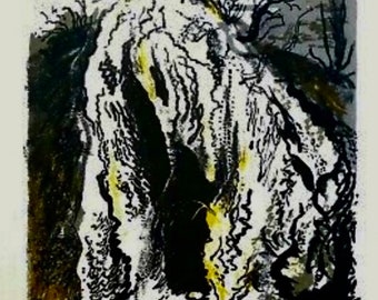 John Piper 1st Edition Original Vintage 1944 Lithograph ‘Easegill’
