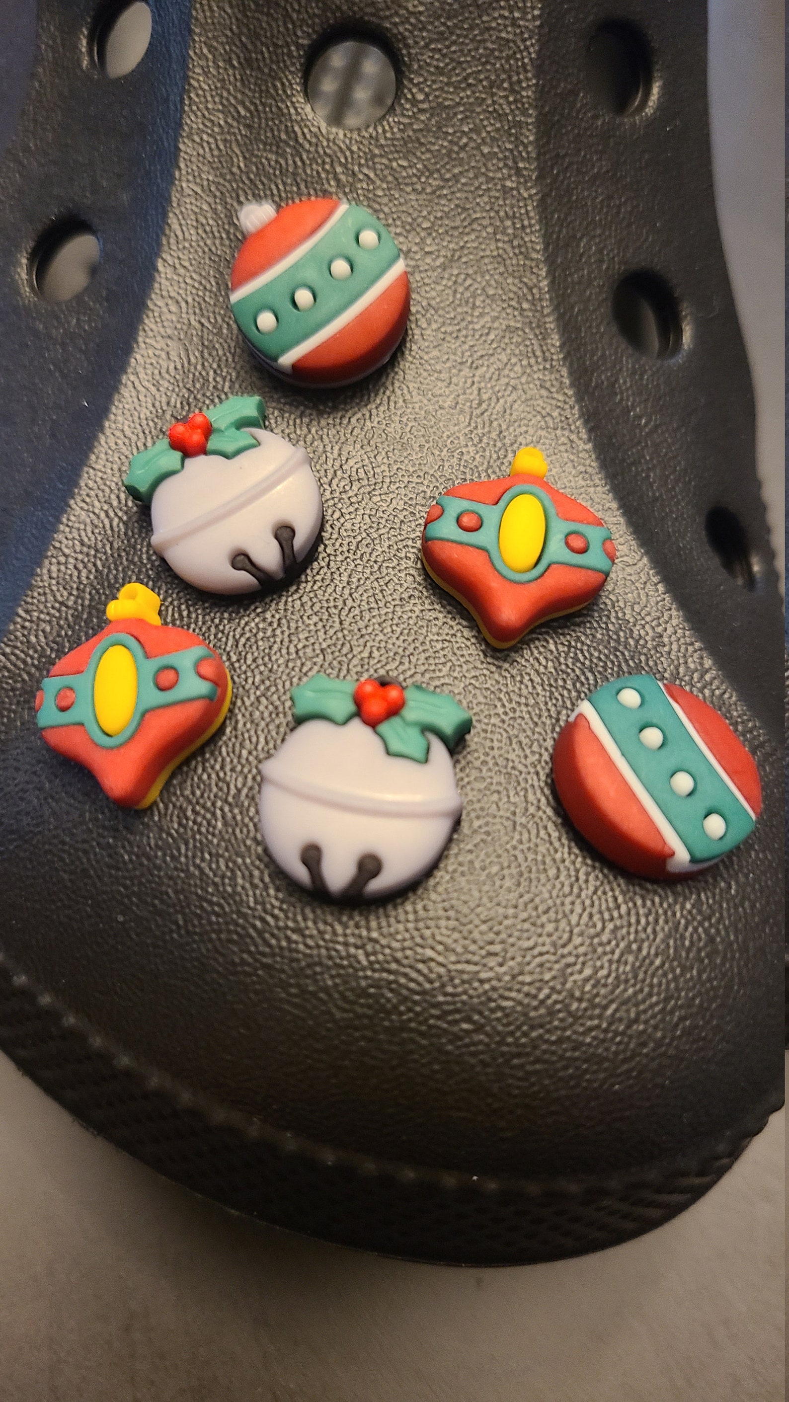 Croc Shoe Charms Christmas Holiday Ornaments Etsy