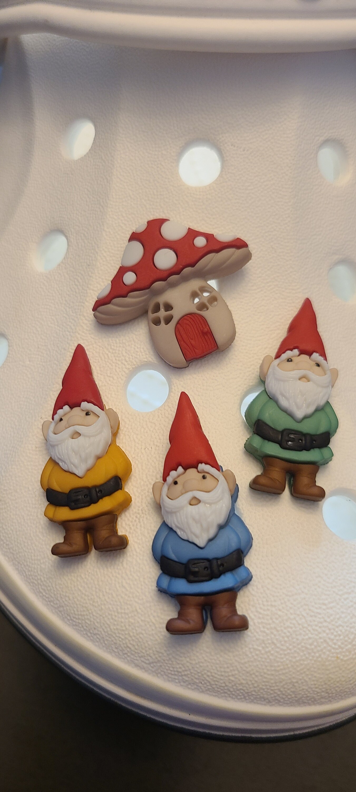 Croc Shoe Charms Gnomes Garden Mushroom House Fairies Etsy UK