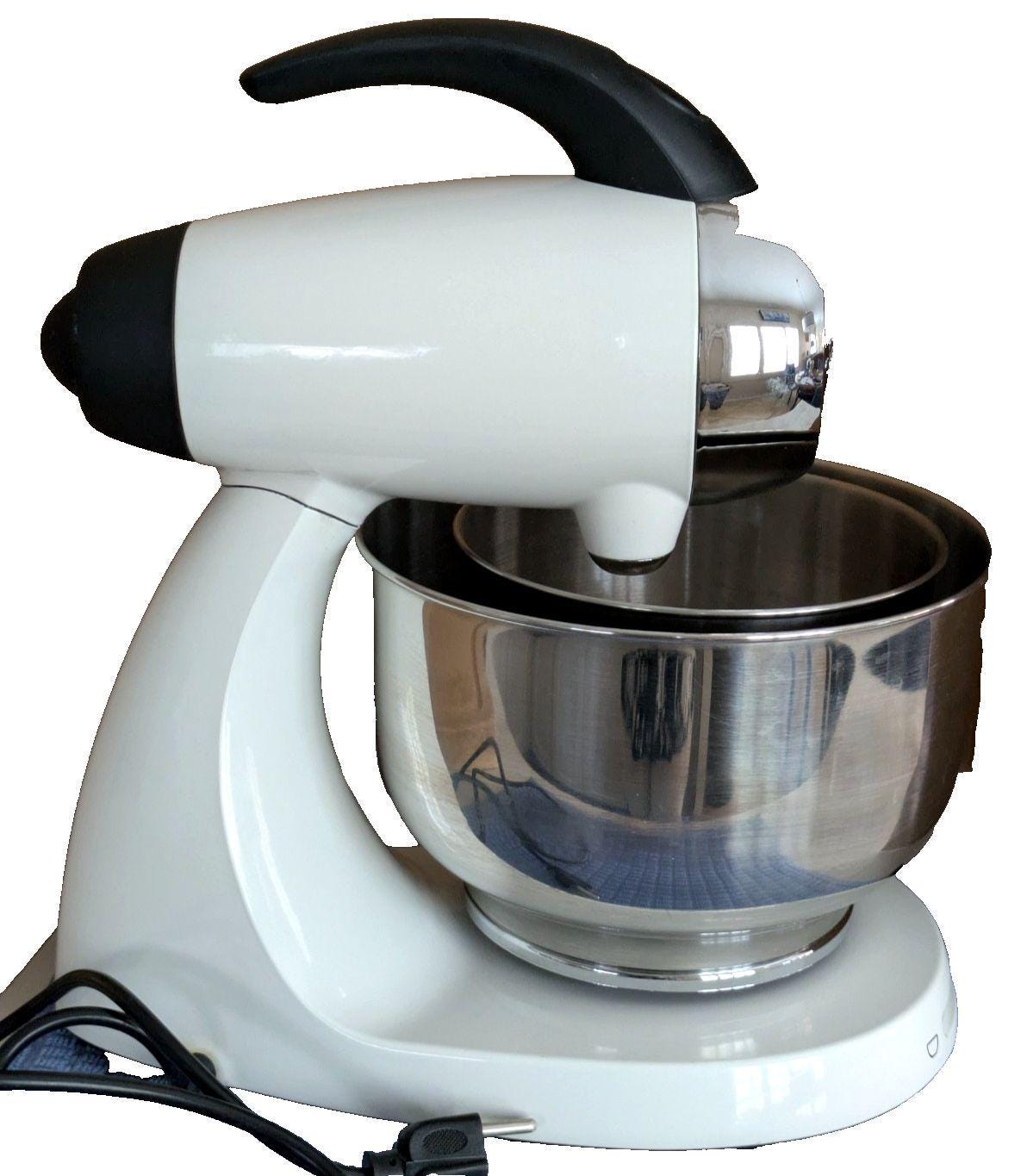 Vtg Sunbeam Mixmaster Heritage Series Stand Mixer 2350 2 Bowls No
