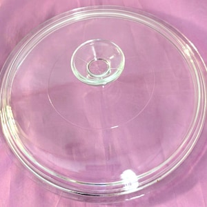 Pyrex G 1 C Glass Pot Lid Replacement Clear Round 8 Inch Diameter