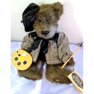 Seltene Ganz 1999 Pierre Van Bear Catherine Tredger Signed Cottage Collectibles