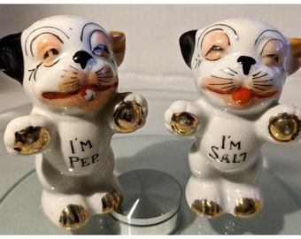 希少 40s 50s Vintage Bonzo Salt＆Pepper 希少 40s 50s Vintage Bonzo
