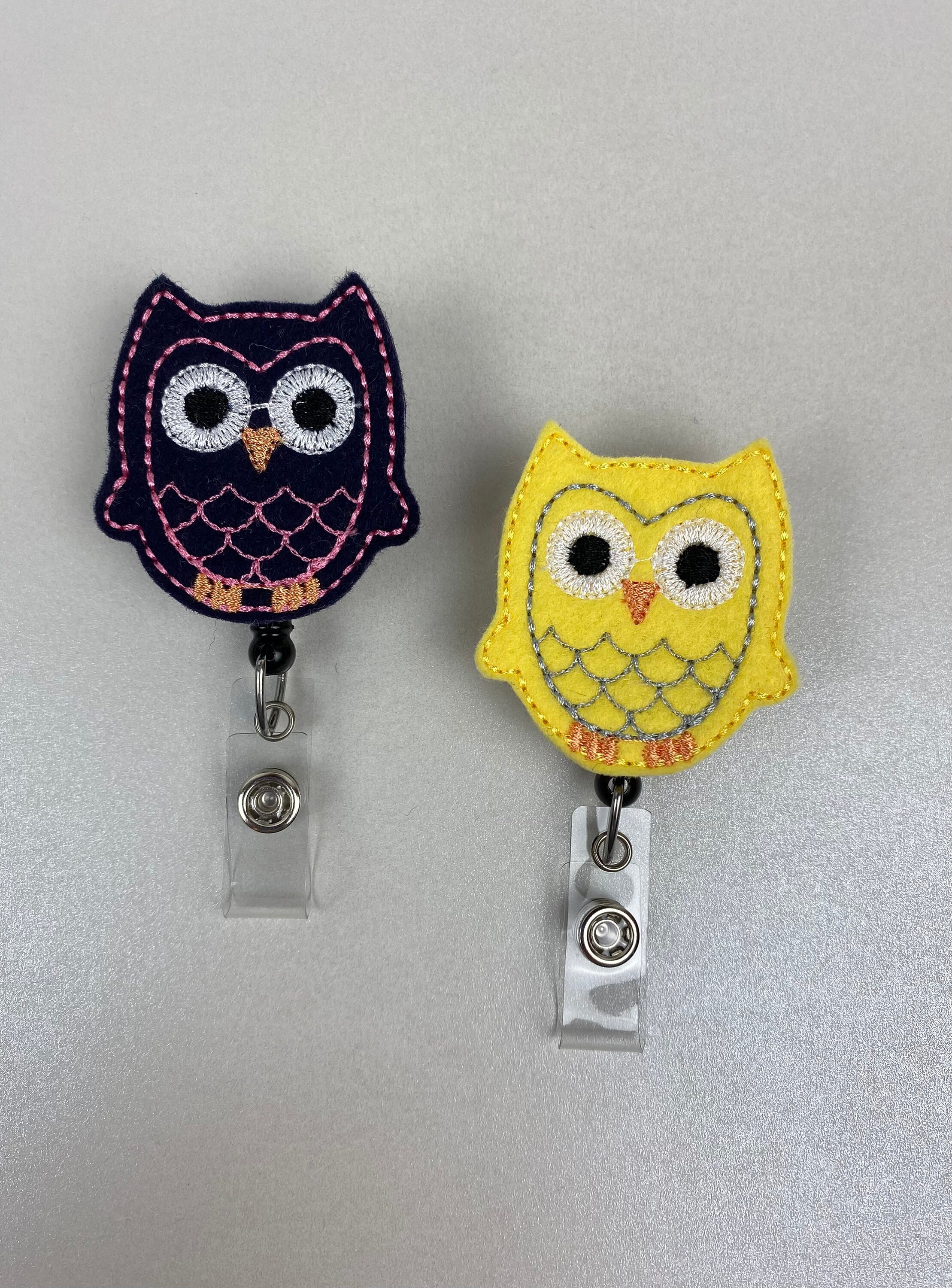 Badge Reel Gift Set, Badge Holder, Owl Badge Reel, Bird ID Badge, Retractable Badge Reel, Lanyard, Badge Set, Badge Reel, Cute Animals