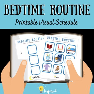 Self Care BUNDLE of Printable Visual Schedules for Asd/adhd/special Education/small Children for ...