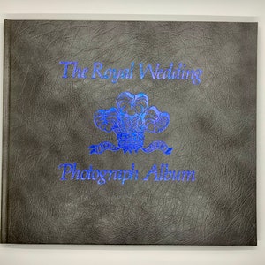 The Royal Wedding Photograph Album of Prince Charles and Lady Diana Spencer ~ Easton Press (1981, Hardcover, Collector’s Edition)
