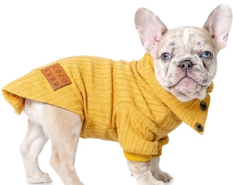 Dog Pullover Turtleneck Sweaters - Pet Thermal Pullover, Dog and Cat Clothes XS-XL - Comfy Puppy Outfits