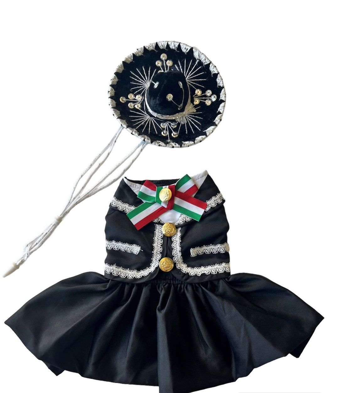Mariachi Dog Costume, Outfit for Dogs, Mexican Dog Outfit, Cinco De