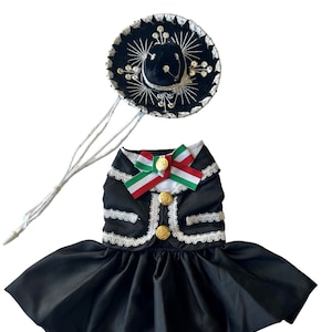 Mariachi Dog Costume, Outfit for Dogs, Mexican Dog Outfit, Cinco de Mayo Dog Costume