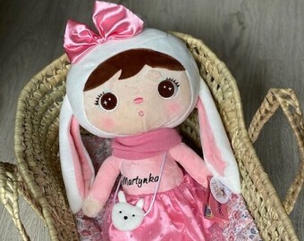 Muñeco de peluche Metoo Królisia con el nombre del niño.