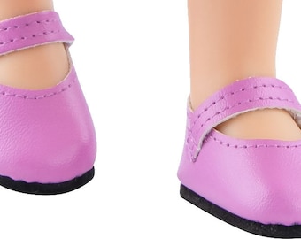 Zapatos para muñecas Paola Reina Amigas 32 cm bailarinas moradas / Zapatos para muñecas Paola Reina
