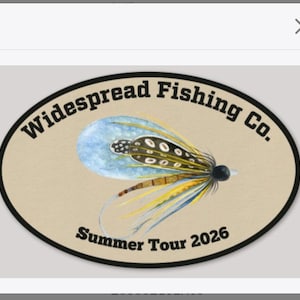 Widespread Fishing Co. Sticker 4.5x3