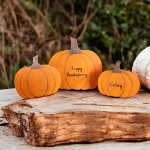 Pumpkin Shelf Sitters/Fall Decor/Thanksgiving Decor/Pumpkin Decor/Table Decor