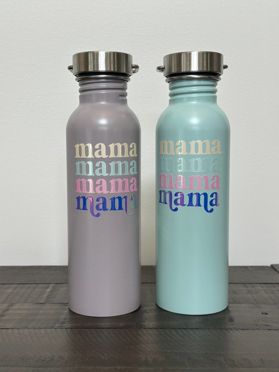 Mama Water Bottle Stainless Steel Water Bottle for Mom Mom 