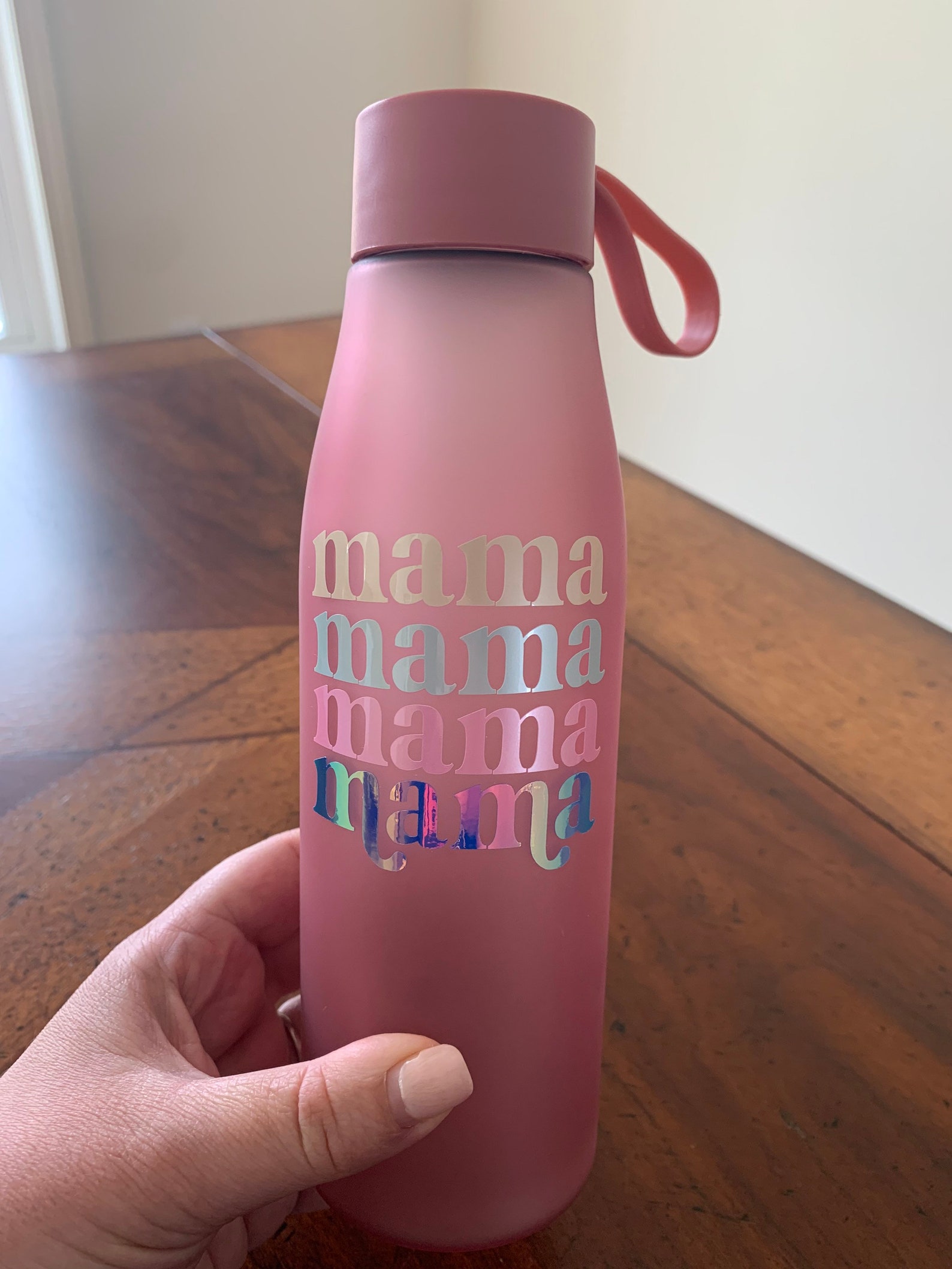 Mama Water Bottle Mom Water Bottle Custom Water Bottle Mom Etsy