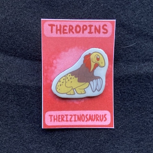 Theropins Therizinosaurus Acrylic Style Resin Pin