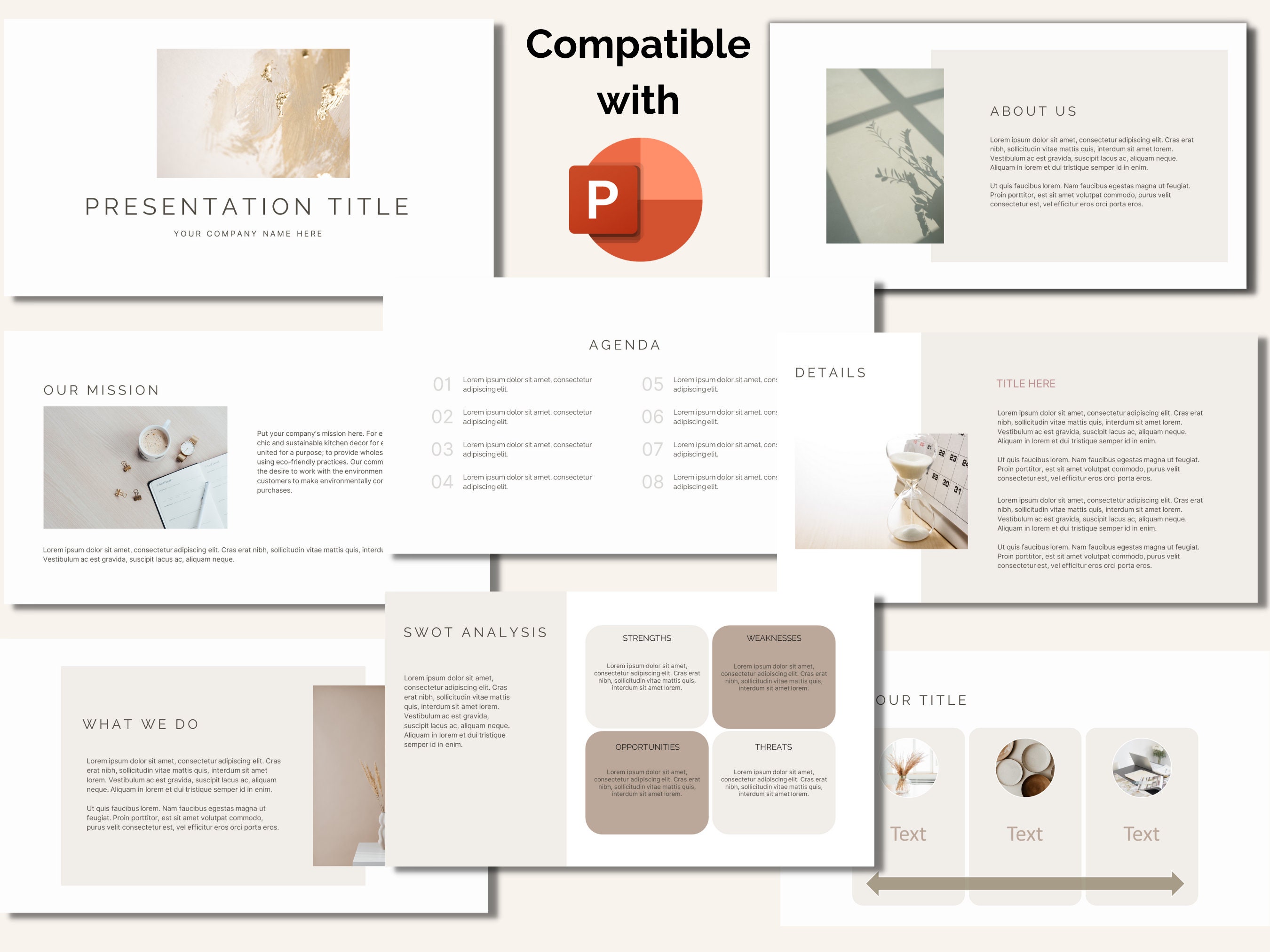 Modern Professional Powerpoint Template, Business Presentation