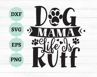Hond moeder Svg, hond Cricut gesneden bestand, hond SVG, hond moeder clipart, hond Cricut, hondenliefhebber SVG, moeder SVG, hond moeder digitaal bestand