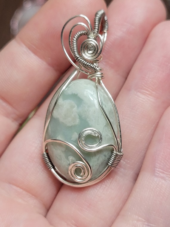 Etsy wire sale wrapped pendants