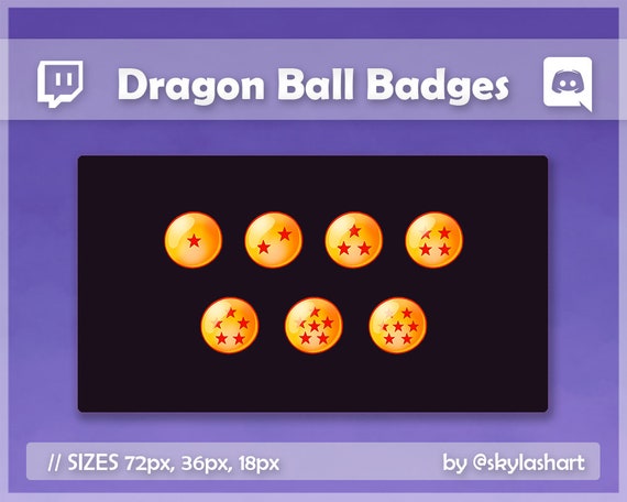 Dragonball Sub & Bit Badges Anime Streaming Gaming - Etsy Dragonball Sub & Bit Badges Anime Streaming Gaming - Etsy