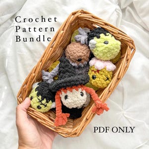 NO SEW Halloween Bitty Buddies PATTERN Bundle