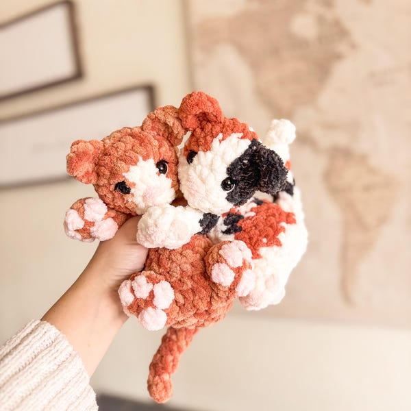 MADE TO ORDER Crochet Kitten / Cat - Crochet Plush Toy - Handmade Present Gift