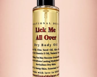 Lick Me All Over Body Oil