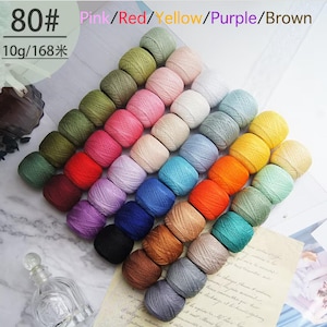 Fil Coton Lizbeth 20 - Matériel Pour La Frivolité - SO Frivole