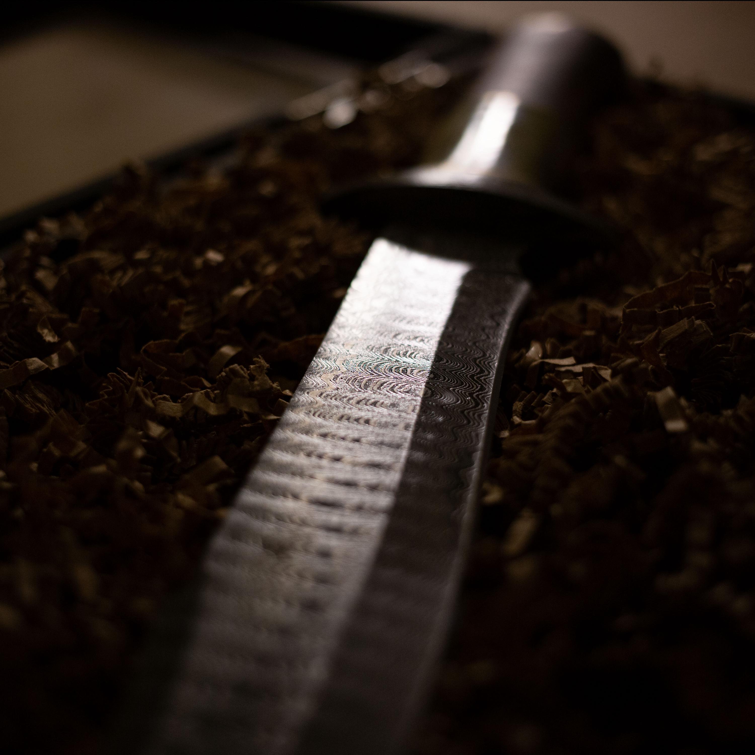 Hunting Knife Handmade Engraved Damascus with Bone Wood Handle Gift for Father Wedding Bowie Knife Birthday Anniversary Gift Camping Knife