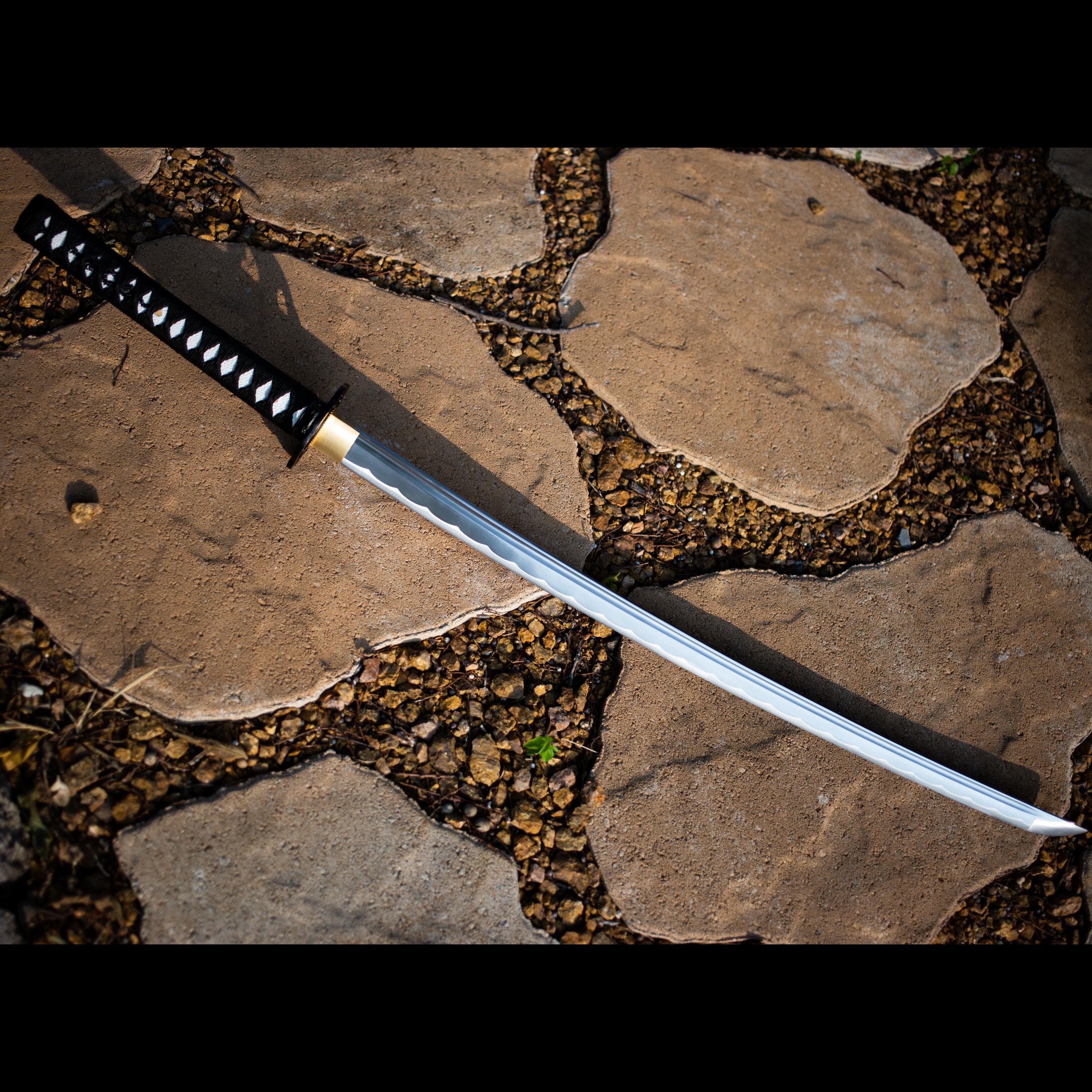Custom Katana Samurai Sword Personalized Sword Engraved Sword Custom Japanese Sword Display Sharp Monogram with Scabbard Sheathe Desk Mount