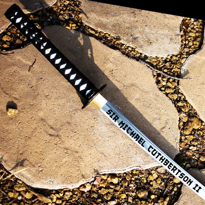 Custom Katana Samurai Sword Personalized Sword Engraved Sword Custom ...