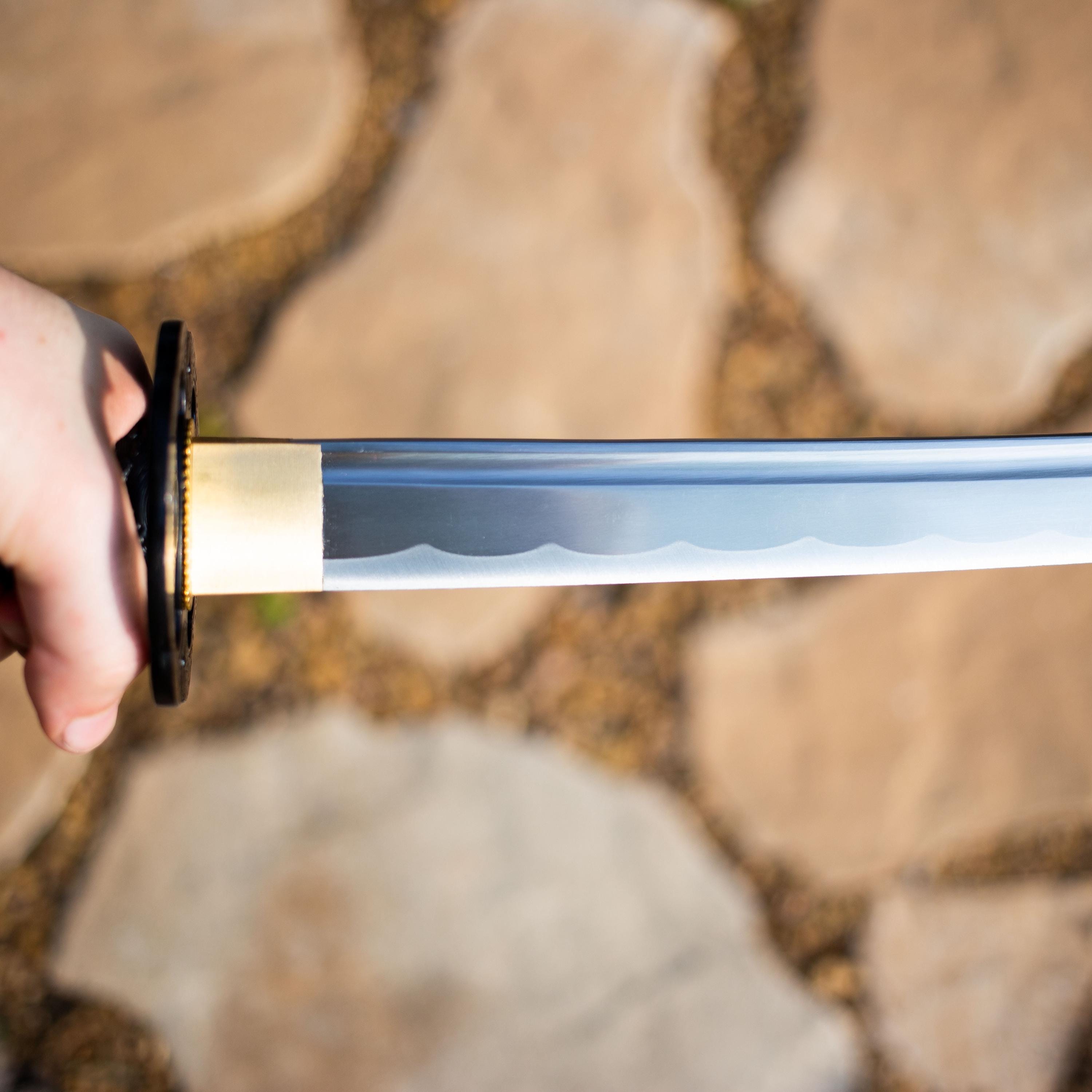 Custom Katana Samurai Sword Personalized Sword Engraved Sword Custom Japanese Sword Display Sharp Monogram with Scabbard Sheathe Desk Mount
