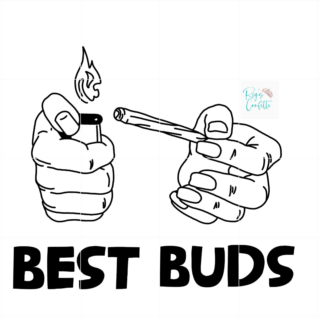 Best Buds Svgs &amp; Pngs - Etsy Hong Kong
