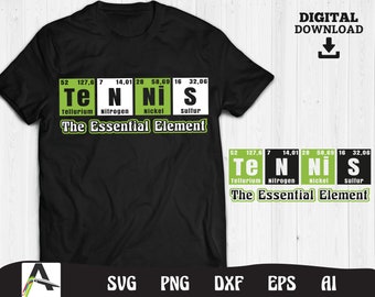 Tennis svg file - tenis el elemento esencial cortar archivo clipart descarga digital
