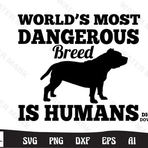 Cute American bully - worlds most dengerous breed is humans Digital download