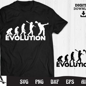 Bowling svg bestand - grappige bowling evolutie Game Strike Cricut Cut Snijden digitale dowload