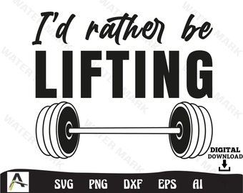 Weight Lifting SVG: Bodybuilder Silhouette Vector (Digital Download)