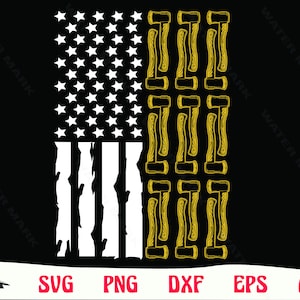 Axe Throwing American Flag Cut File (Digital Download)