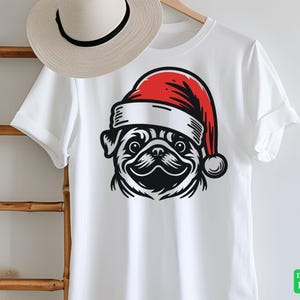 Pug SVG Bundle | Cute Pug Dog Clipart Set for Cricut, Silhouette | Pug ...