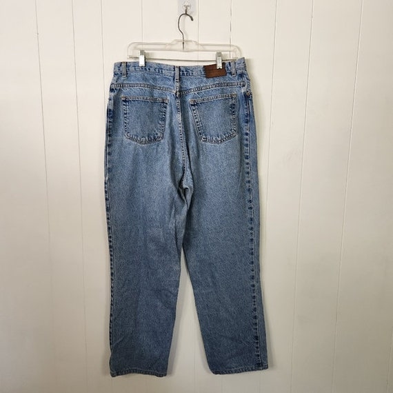Vintage Ralph Lauren 90s Tapered Leg Mom Jeans Pants High Waisted Rise Light Etsy