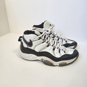 1997 Nike Air Zoom 1.0 Flight Penny High Top Sneakers Shoes Vintage Size 11 image 1