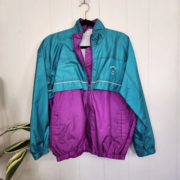 Purple Teal Jacket Etsy Canada