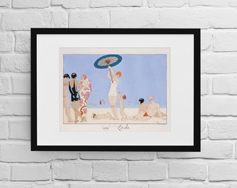1920s Bathing Beauties Print - Etsy