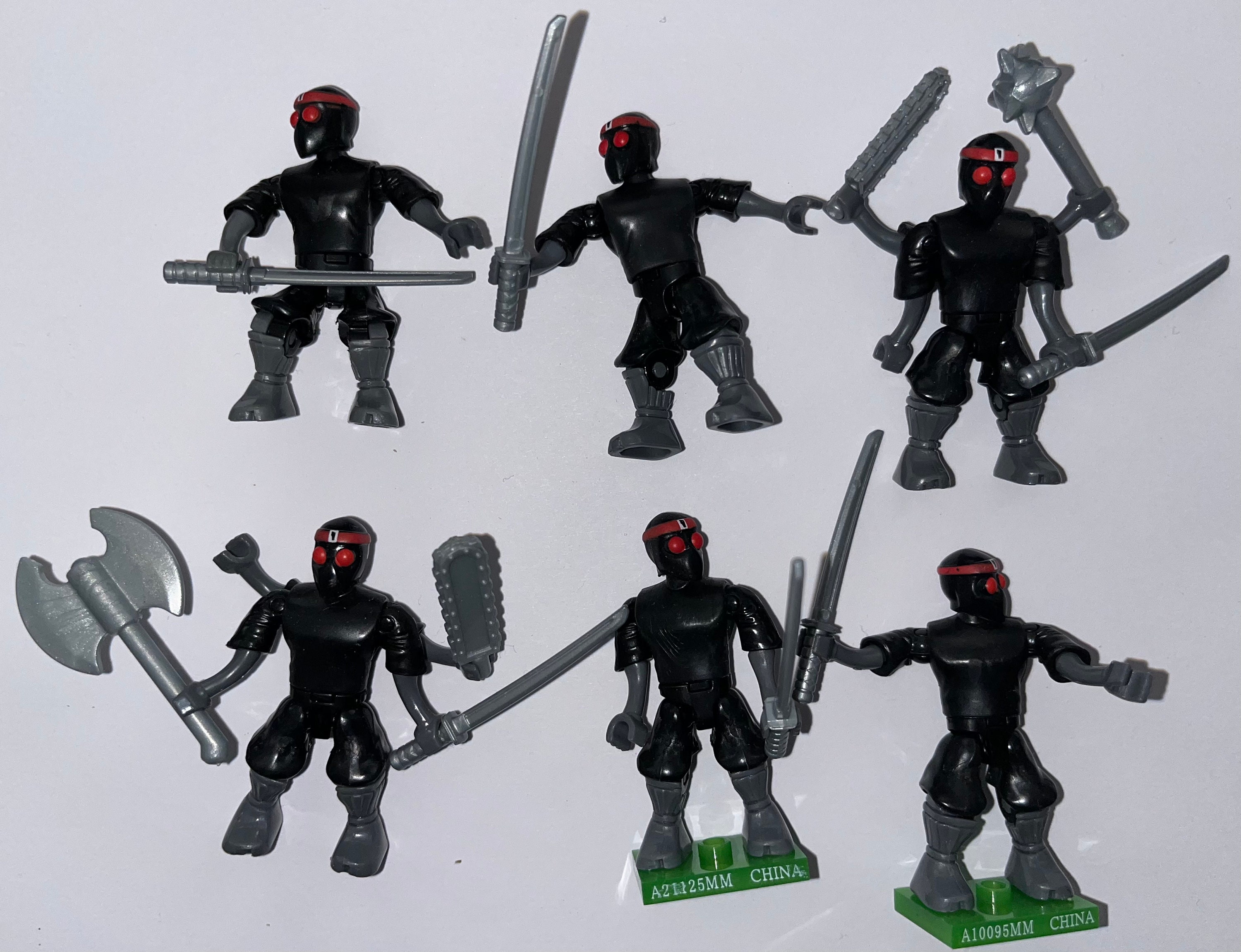 Mega Bloks Foot Soldier Lot Etsy Ireland
