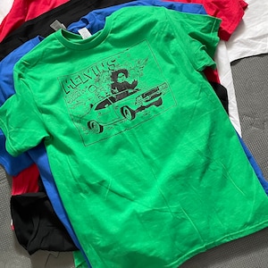 The Melvins Crazy Car Cartoon New Wave Punk Rock Shirt ALL Sizes