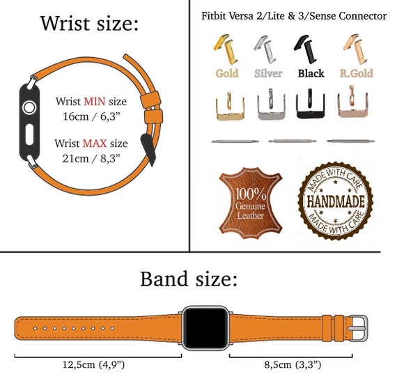 Versa 3 band size new arrivals