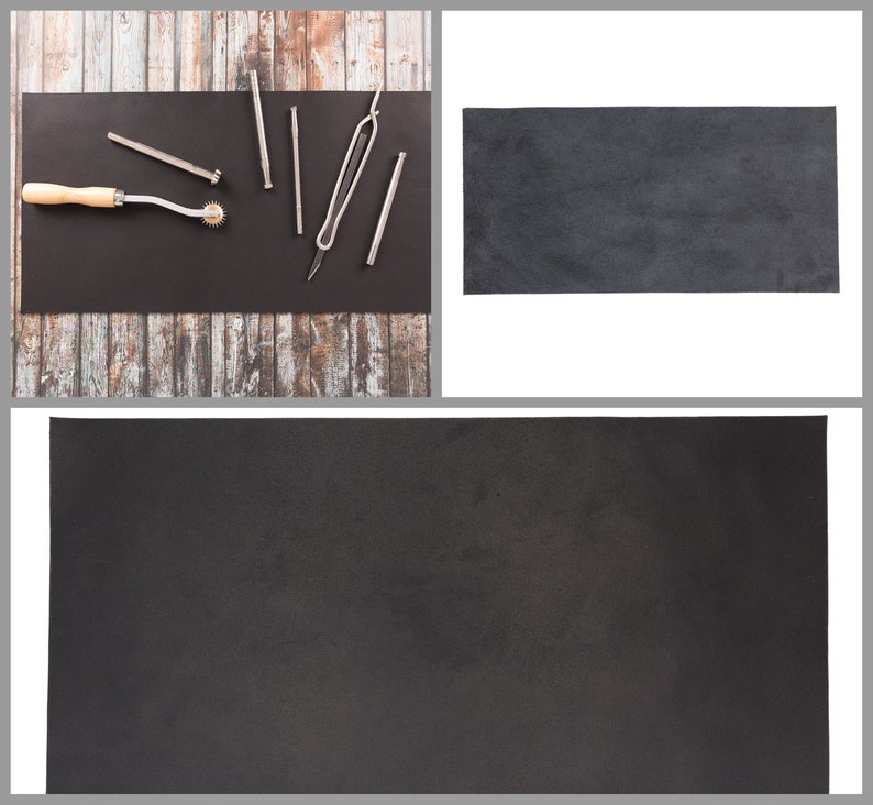 Leather Pieces for Crafting Vintage Genuine Leather Precut Etsy