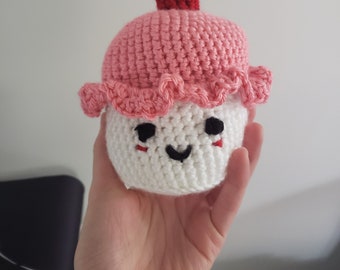 Pink Cupcake Amigurumi
