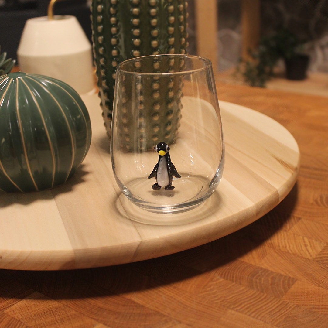 Murano glass penguin - Etsy 日本